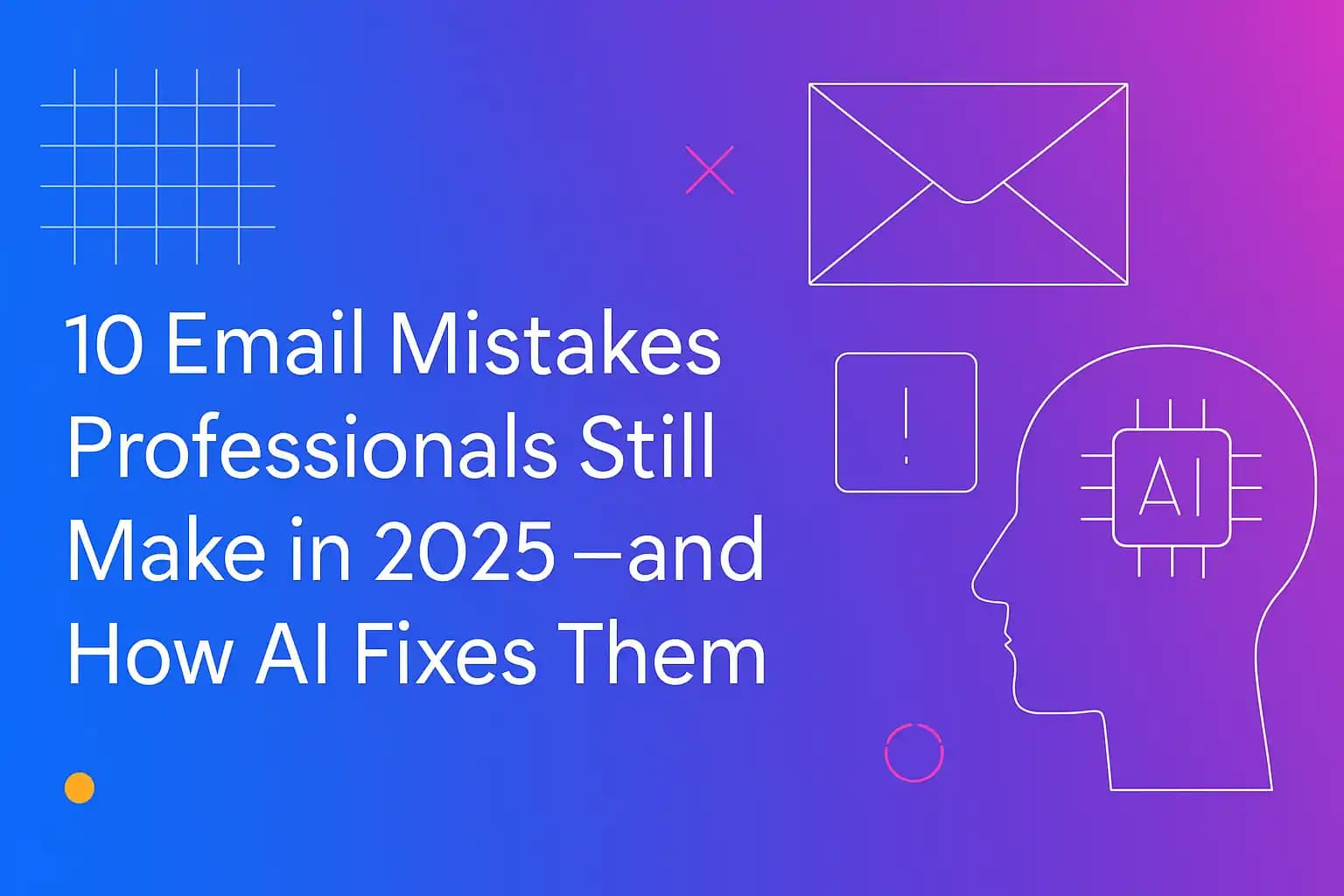 Professional writing email on mobile device with AI assistance
