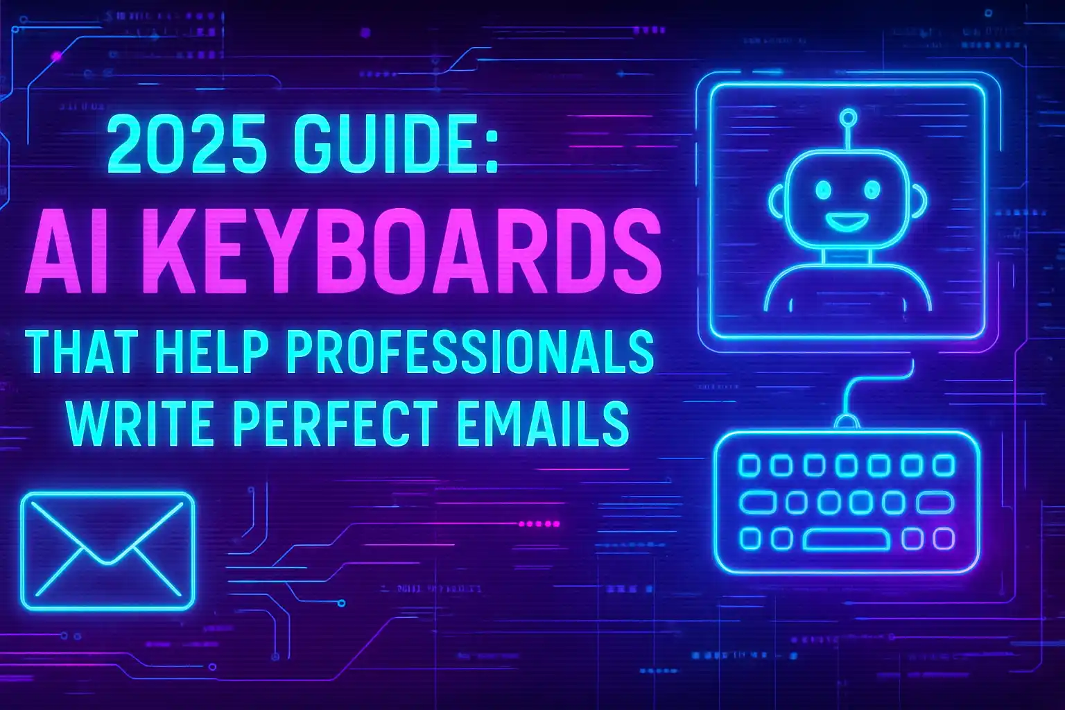 AI keyboards for professional emails