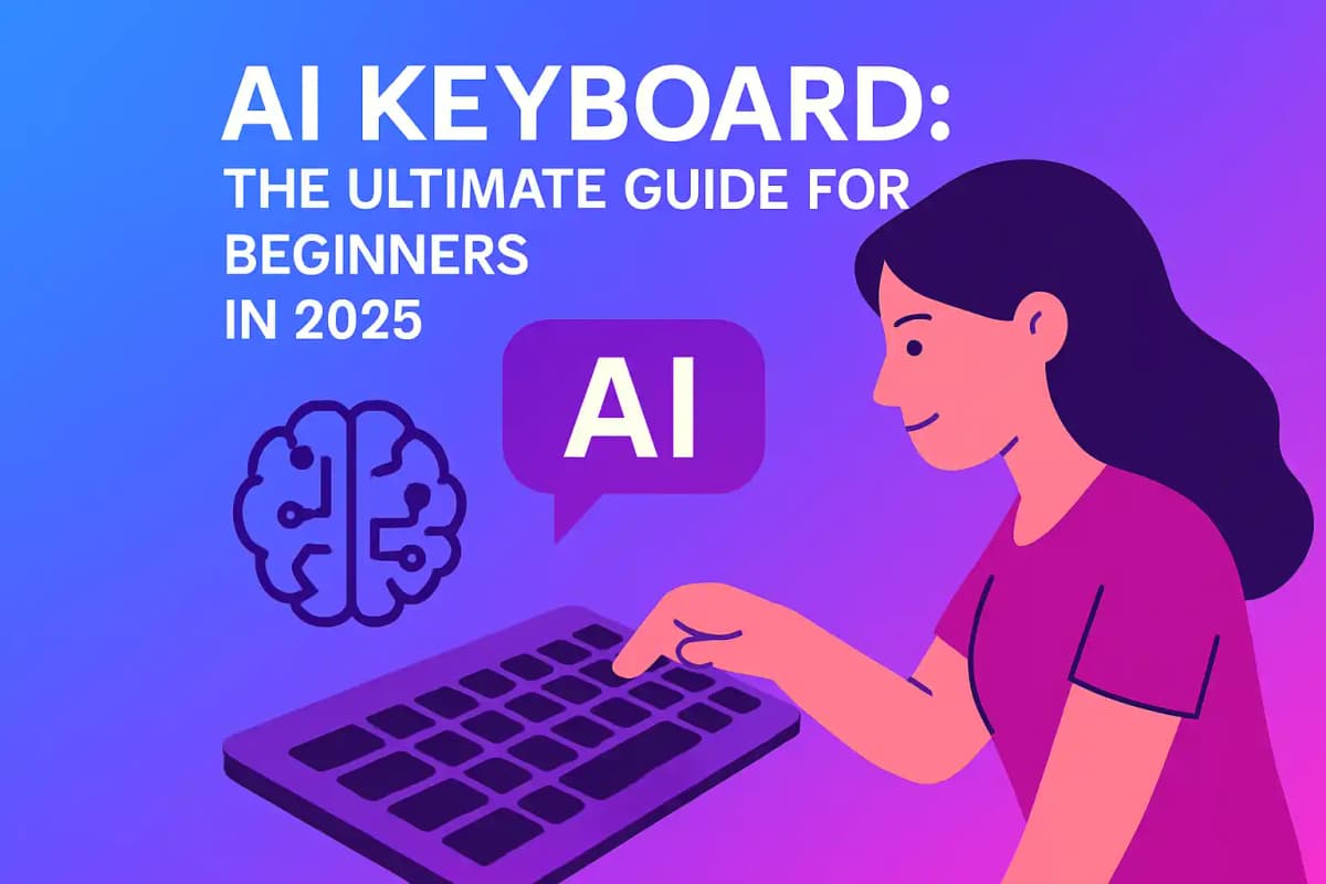 Featured image for article: AI Keyboard: The Ultimate Guide for Beginners in 2025