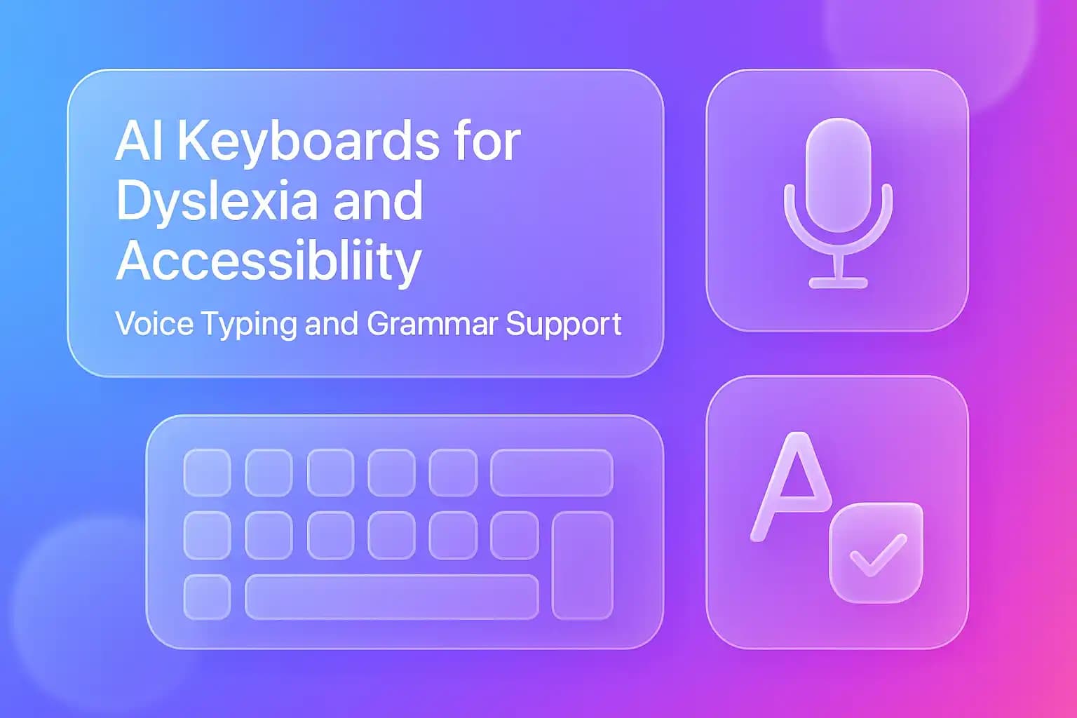 AI Keyboards for Dyslexia and Accessibility