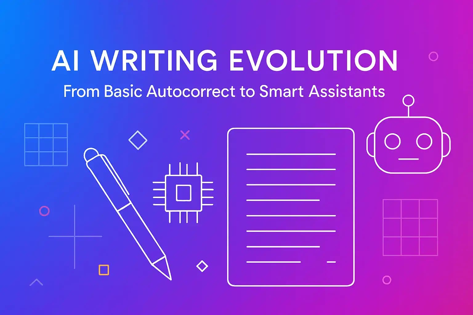 AI Writing Evolution Timeline