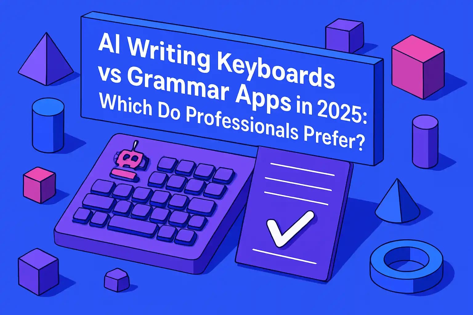 AI Writing Keyboards vs Grammar Apps comparison