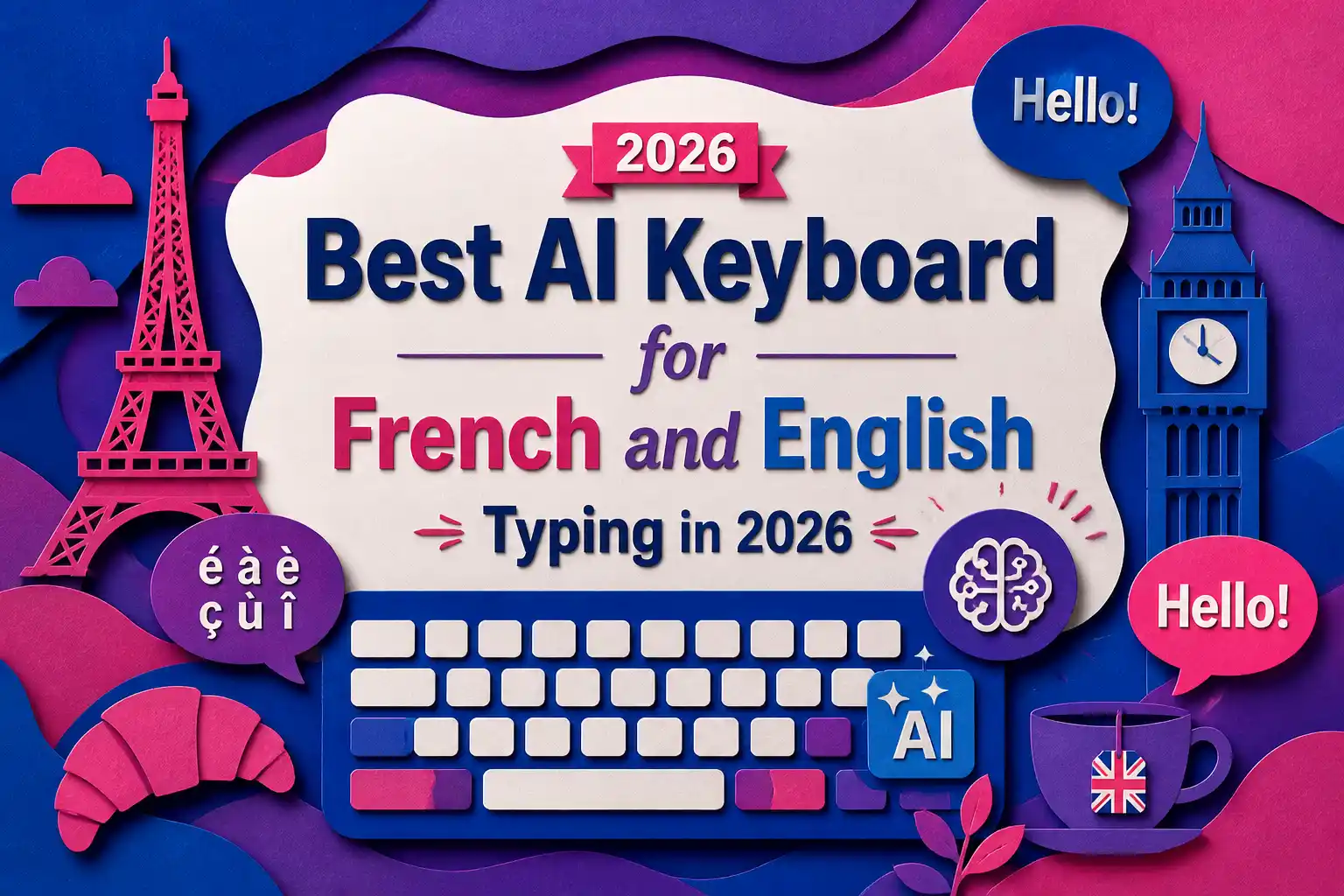 Best AI Keyboard for French and English Typing in 2026