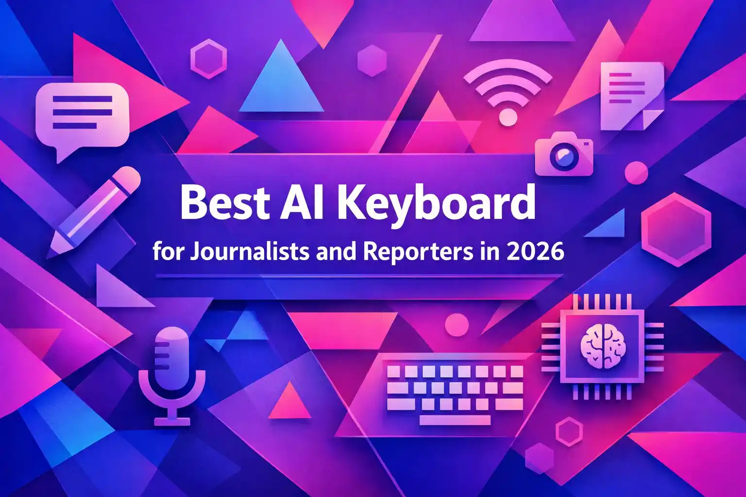 Featured image for article: Best AI Keyboard for Journalists and Reporters in 2026