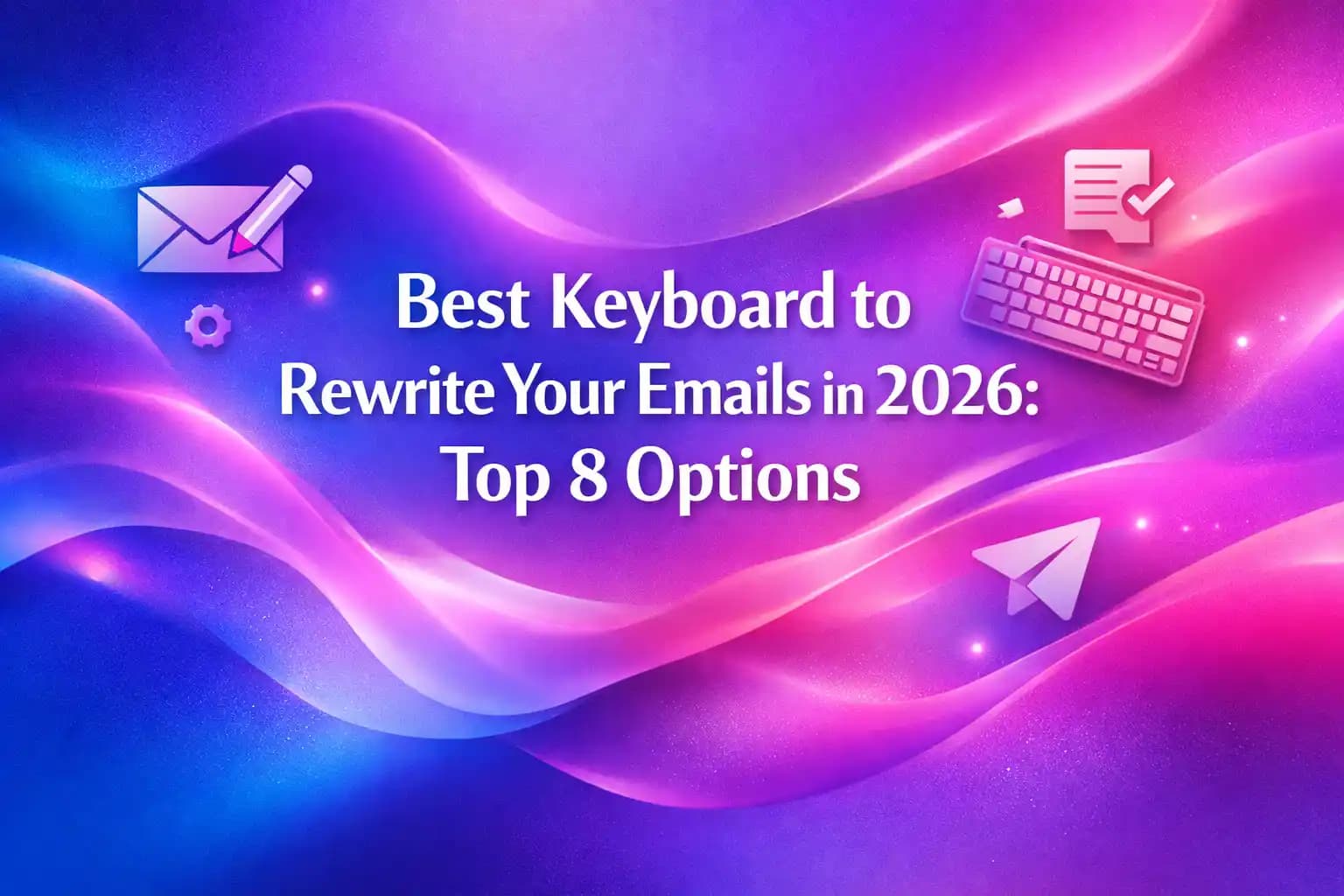 Best Keyboard to Rewrite Your Emails in 2026: Top 8 Options
