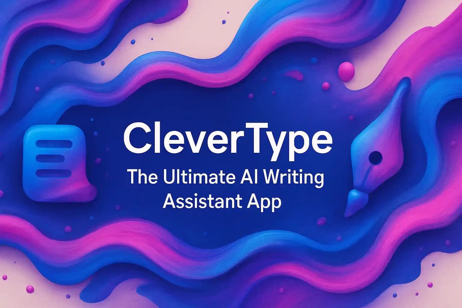 CleverType AI Writing Assistant Interface