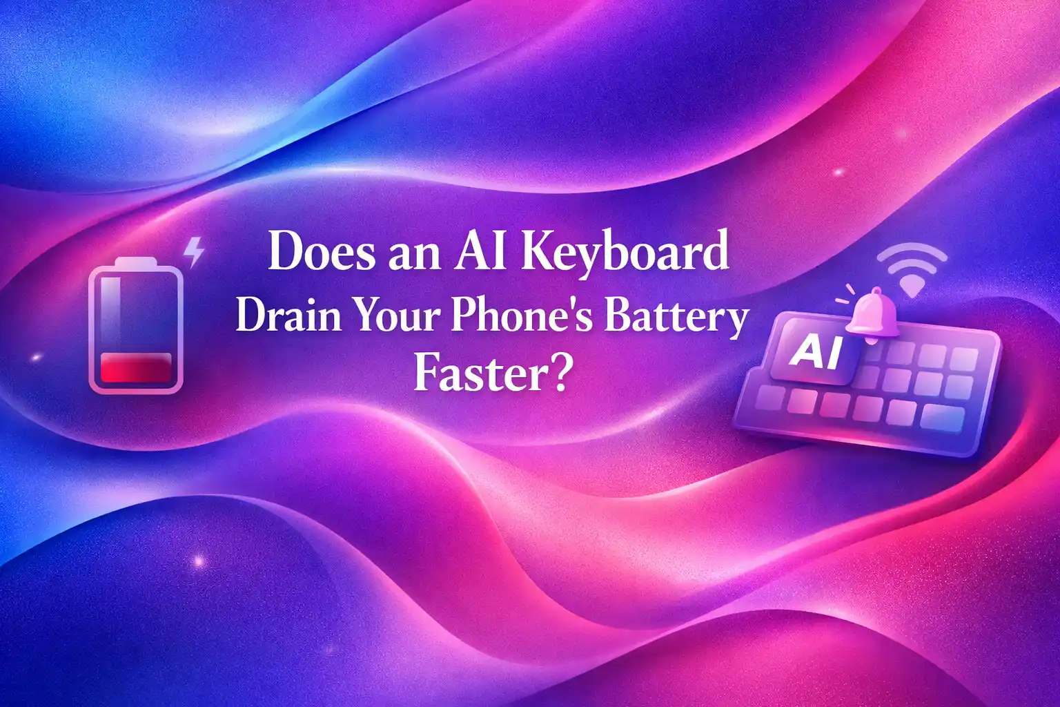 Does an AI Keyboard Drain Your Phone's Battery Faster?