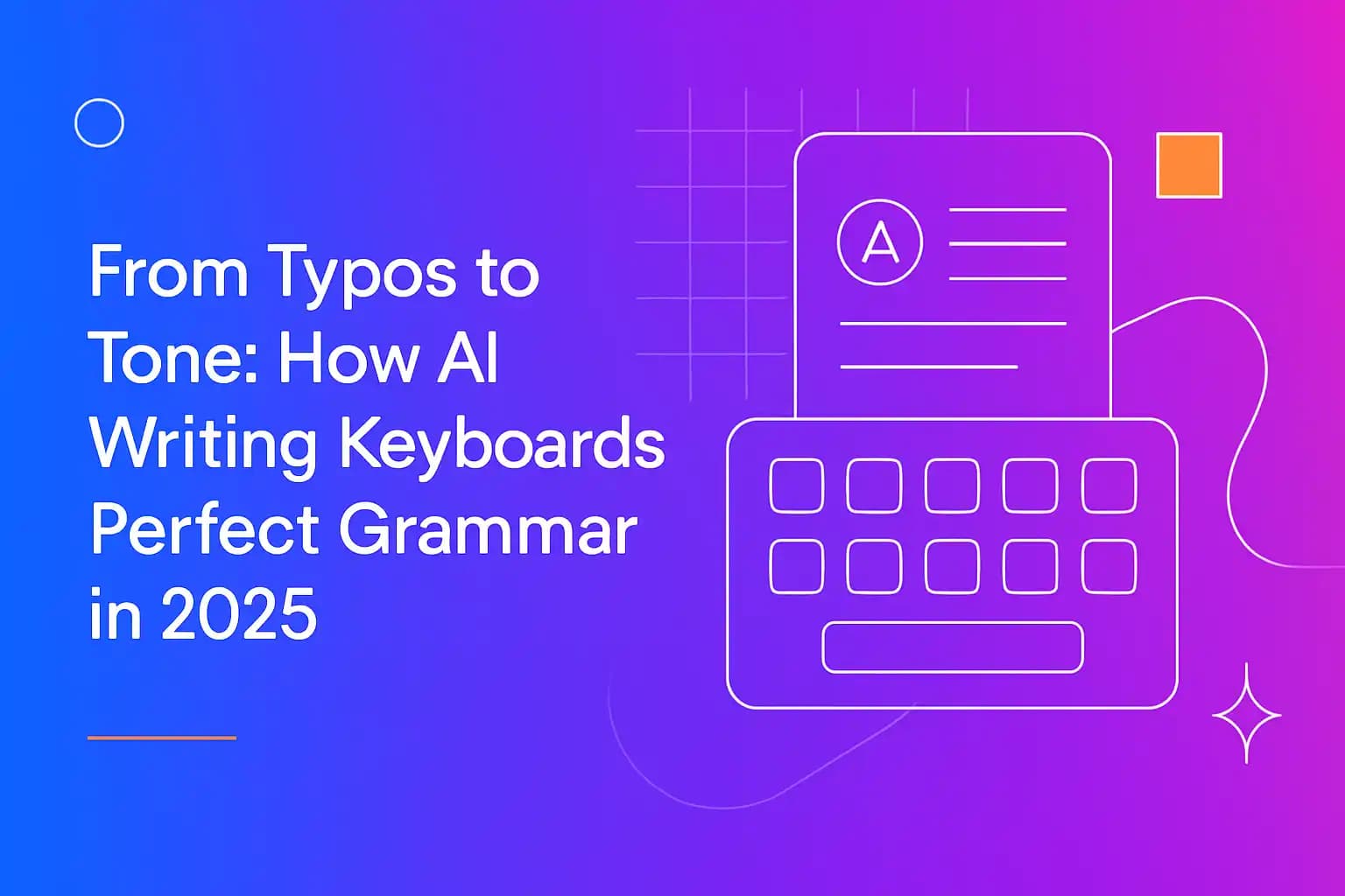 AI Writing Keyboard Interface