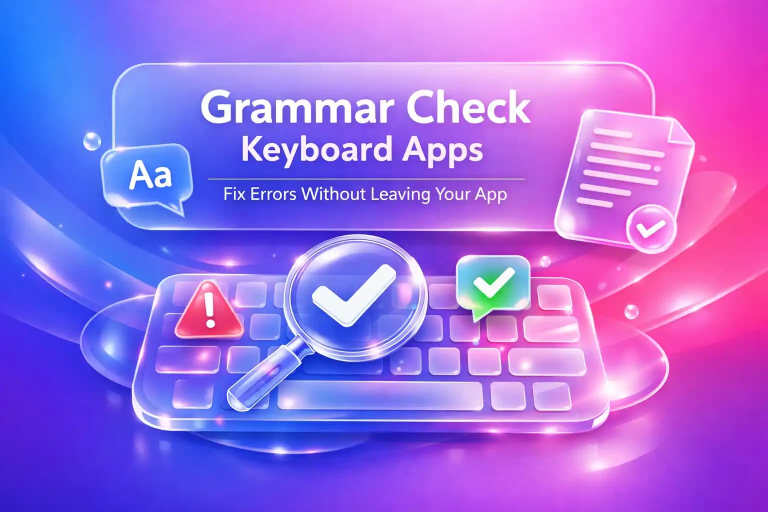 Grammar Check Keyboard Apps
