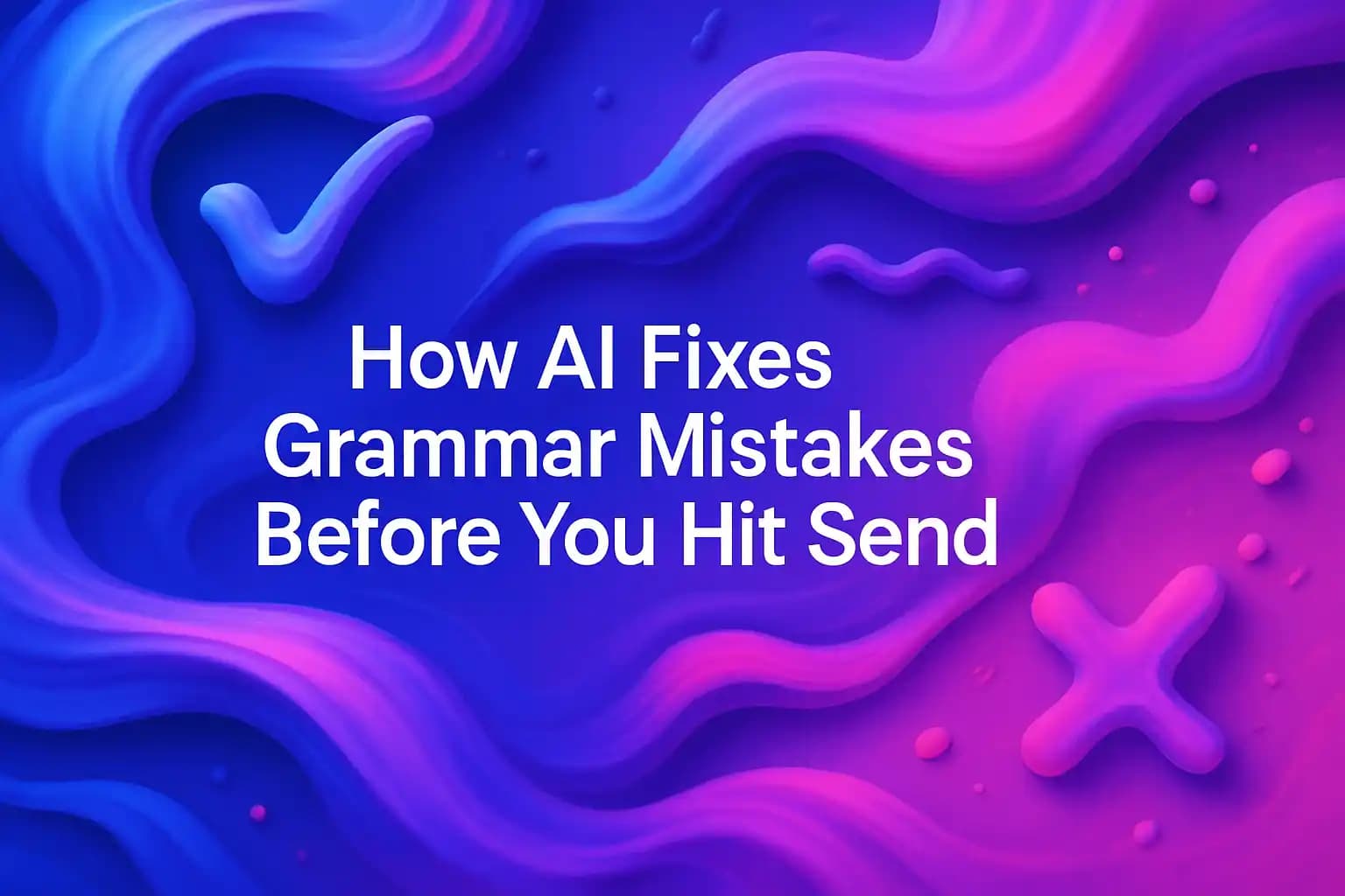 AI fixing grammar mistakes in real-time