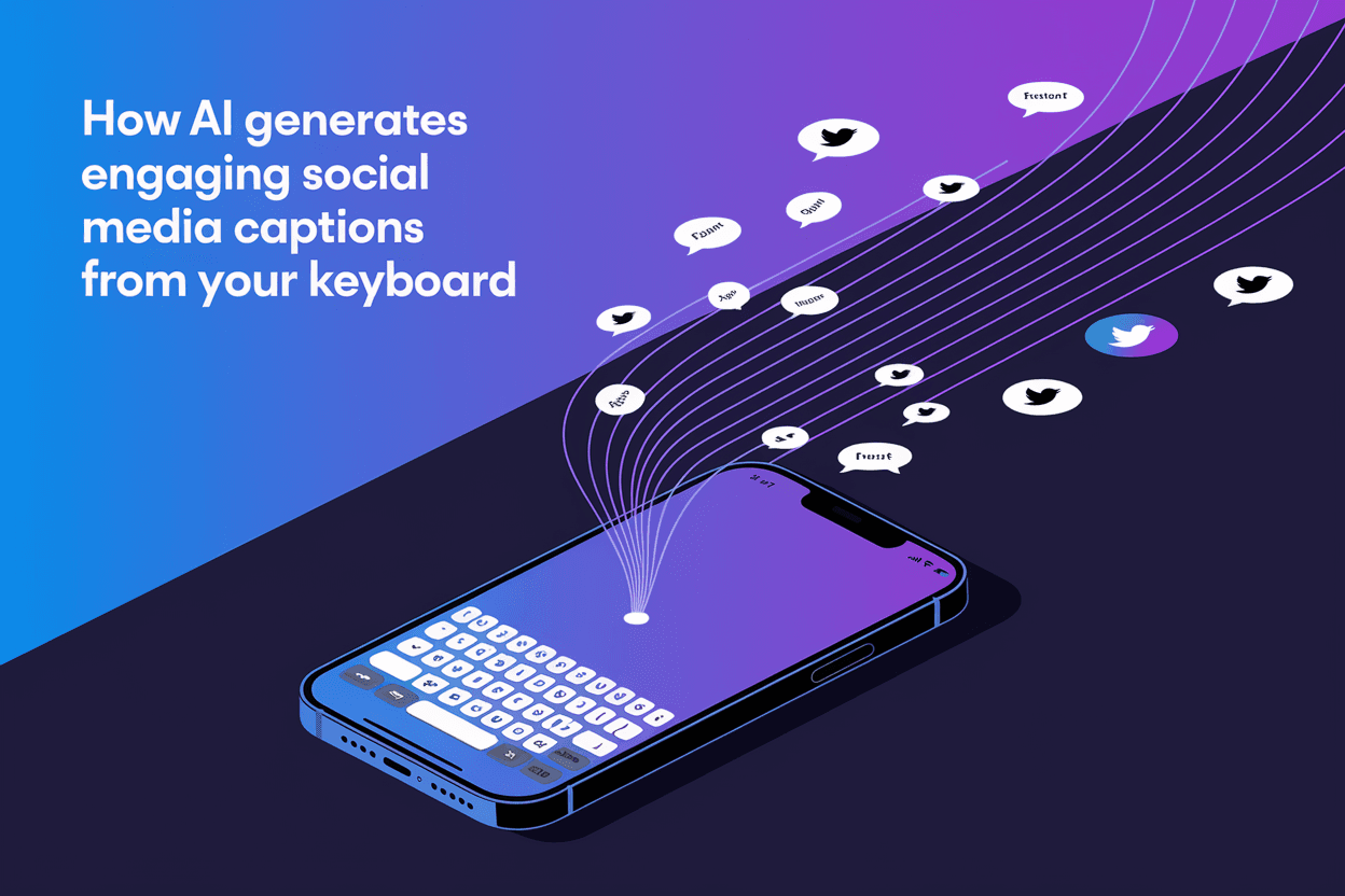 AI-generated social media captions