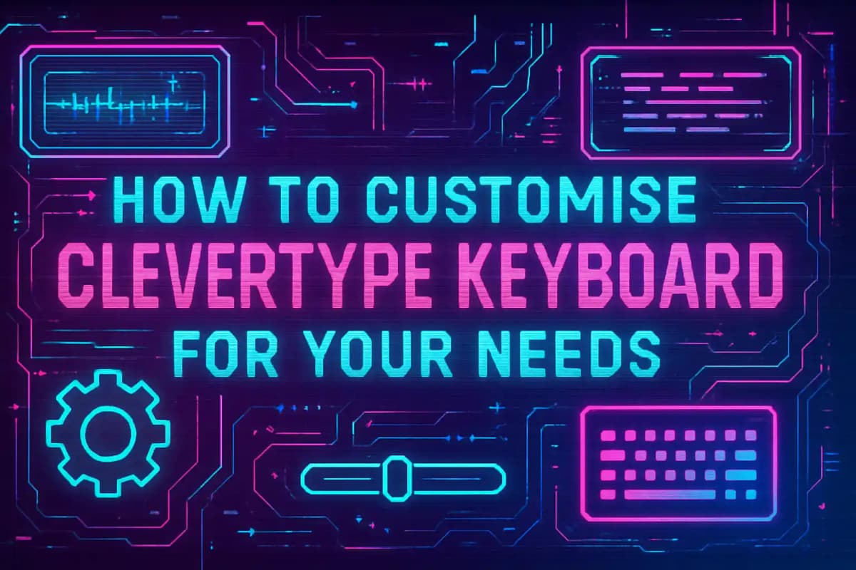 Featured image for article: How to Customise CleverType Keyboard for Your Needs