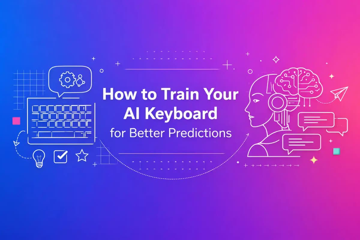 Featured image for article: How to Train Your AI Keyboard for Better Predictions