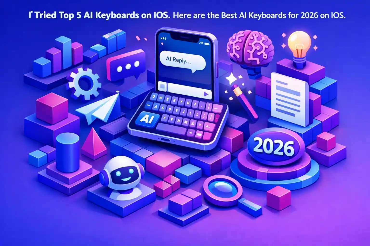 I Tried Top 5 AI Keyboards on IOS. Here are the Best AI Keyboards for 2026 on IOS.