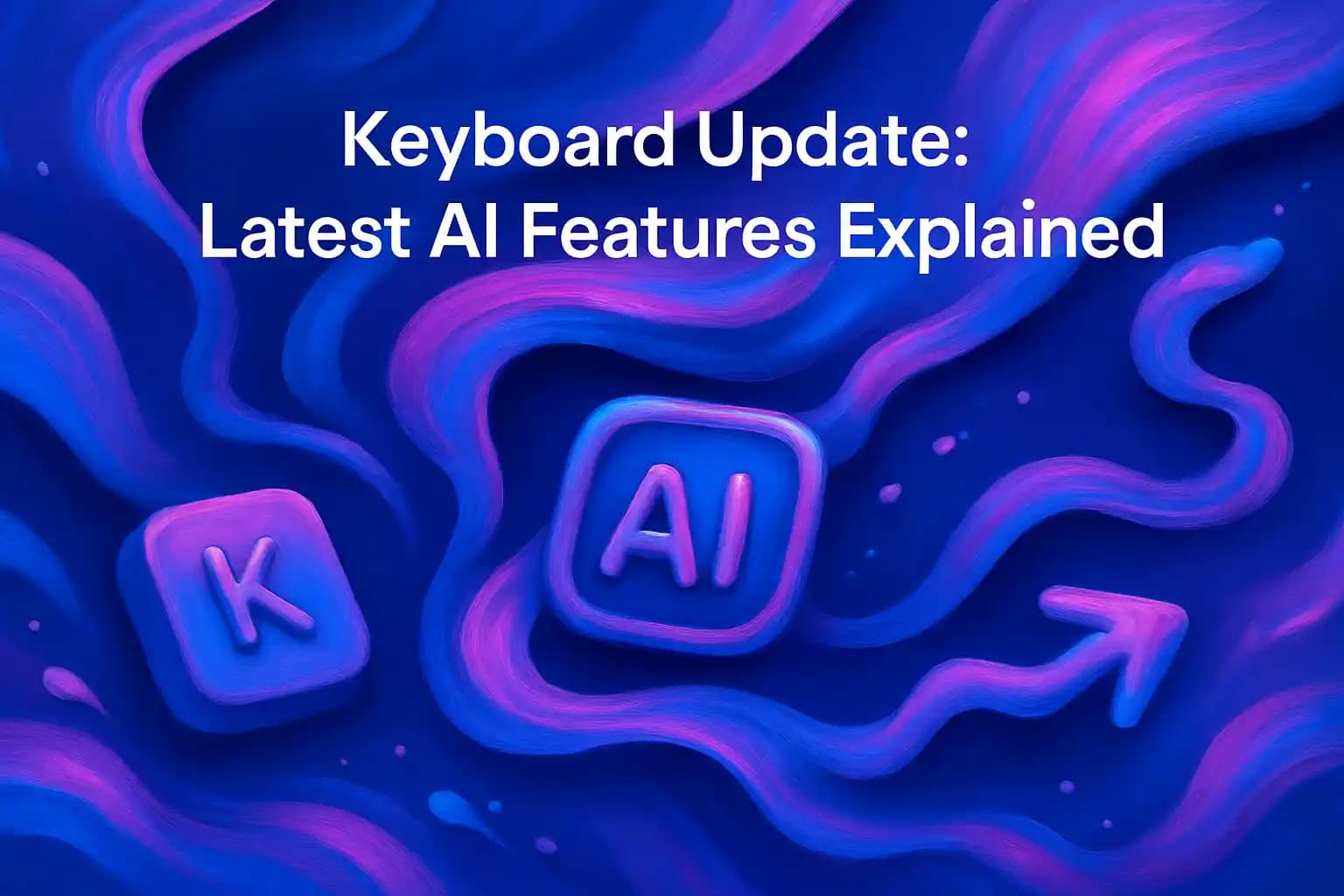 AI keyboard features demonstration