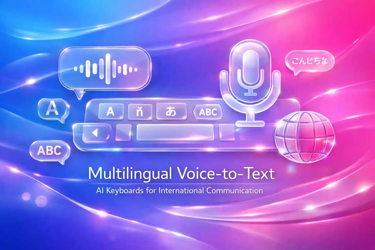 Multilingual Voice-to-Text: AI Keyboards for International Communication
