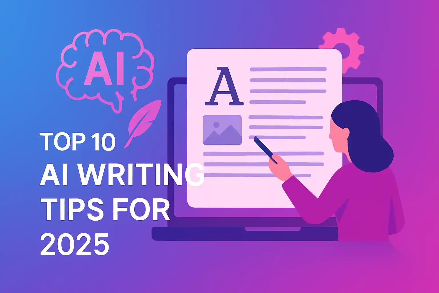 Top 10 AI Writing Tips for 2025