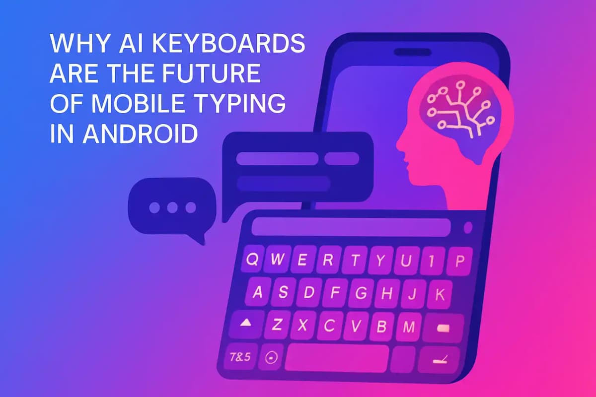 Featured image for article: Why AI Keyboards are the Future of Mobile Typing in Android