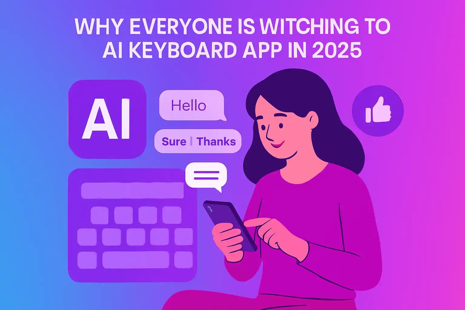Why Everyone Is Switching to AI Keyboard App in 2025