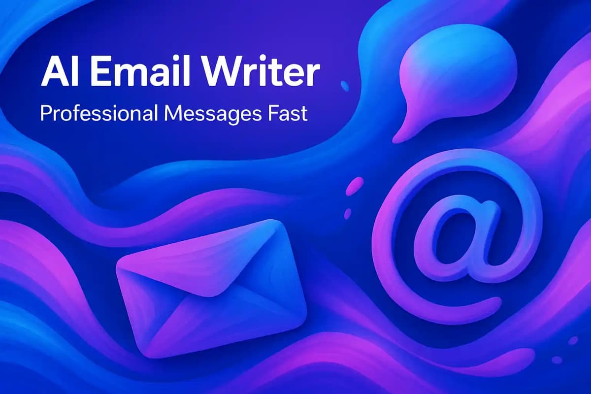 CleverType Blog Post Thumbnail: AI Email Writer: Professional Messages Fast Featured image for article: AI Email Writer: Professional Messages Fast