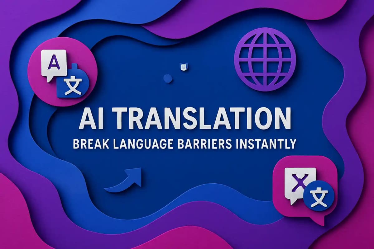 CleverType Blog Post Thumbnail: AI Translation: Break Language Barriers Instantly Featured image for article: AI Translation: Break Language Barriers Instantly