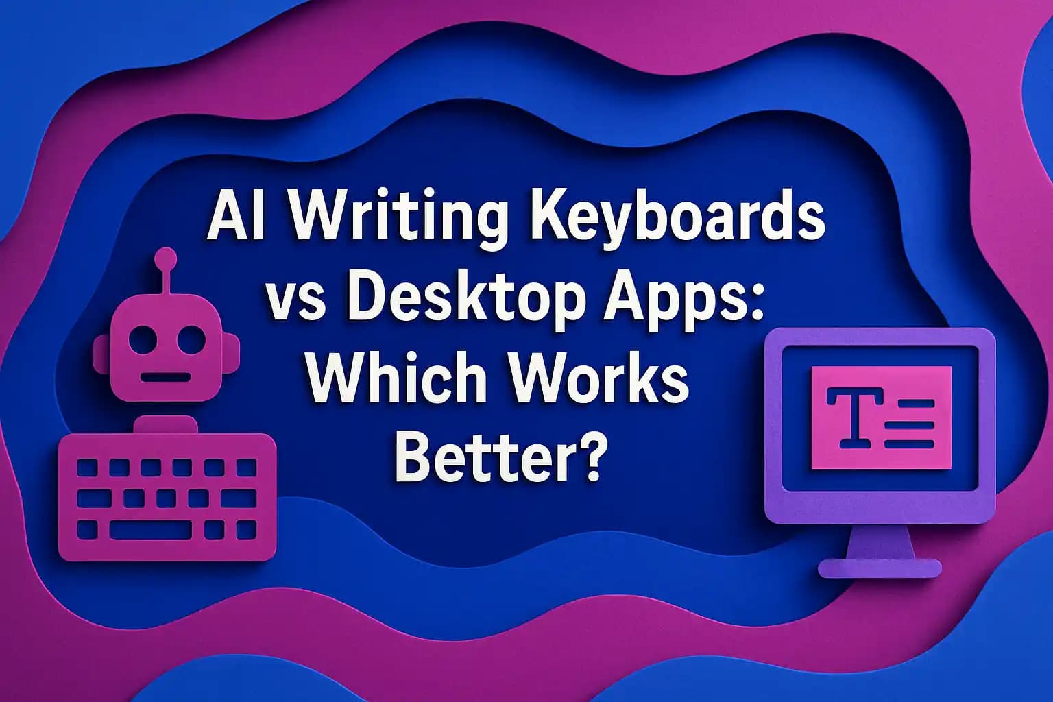 AI Writing Keyboards vs Desktop Apps
