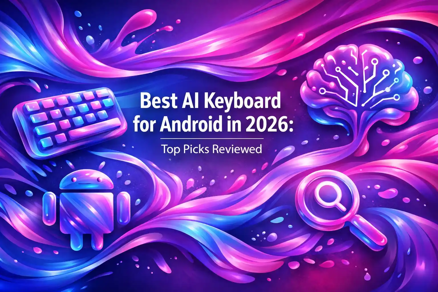 CleverType Blog Post Thumbnail: Best AI Keyboard for Android in 2026: Top Picks Reviewed Featured image for article: Best AI Keyboard for Android in 2026: Top Picks Reviewed