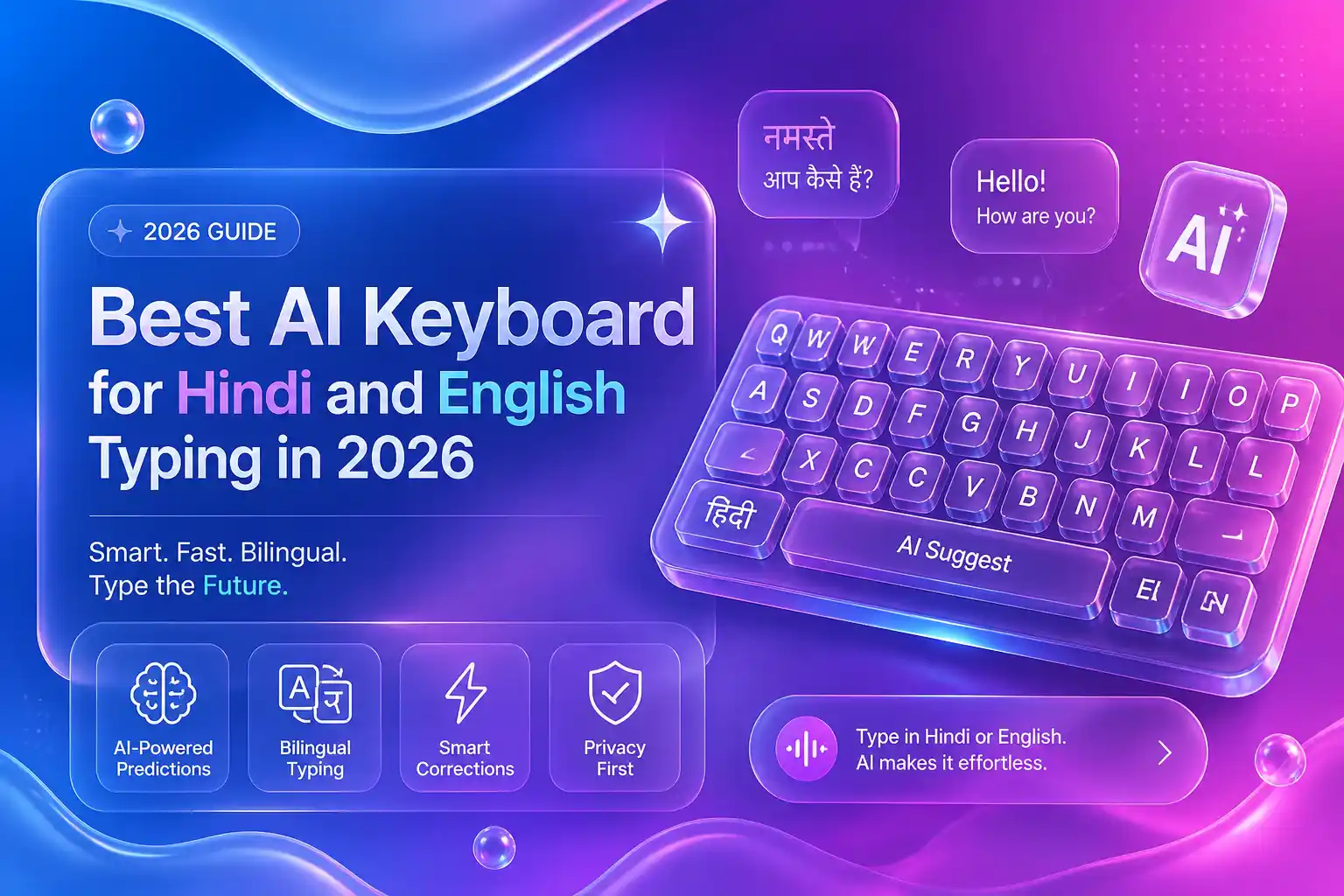 Best AI Keyboard for Hindi and English Typing in 2026