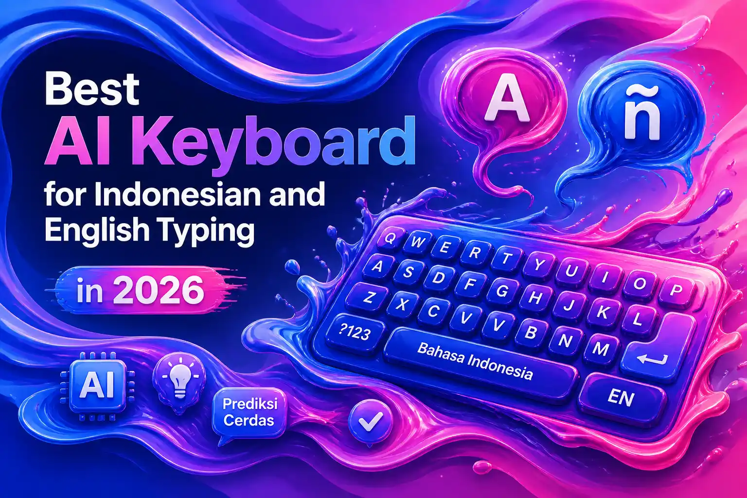 Best AI keyboard for Indonesian and English typing in 2026