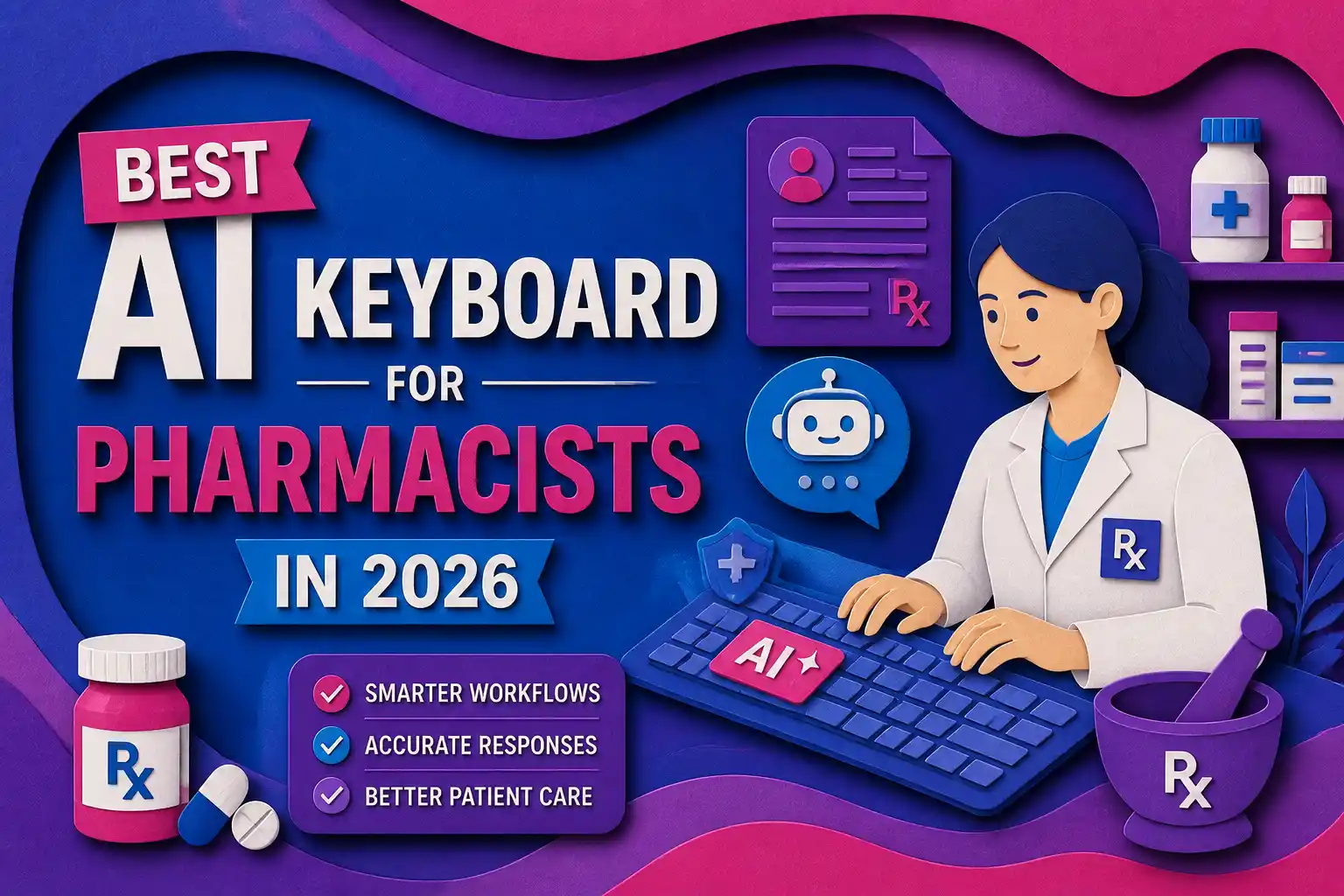 Best AI Keyboard for Pharmacists in 2026