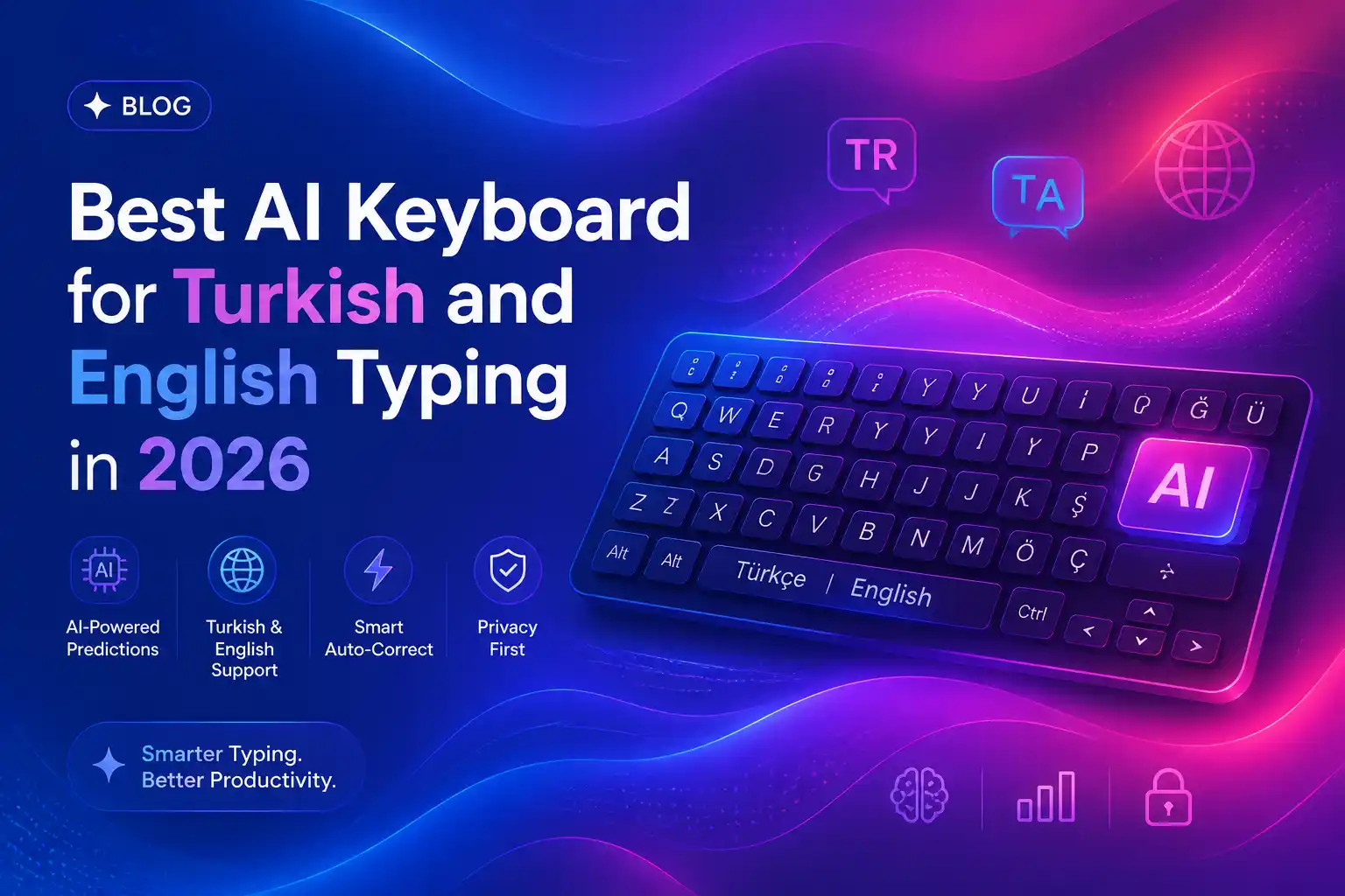Best AI Keyboard for Turkish and English Typing in 2026