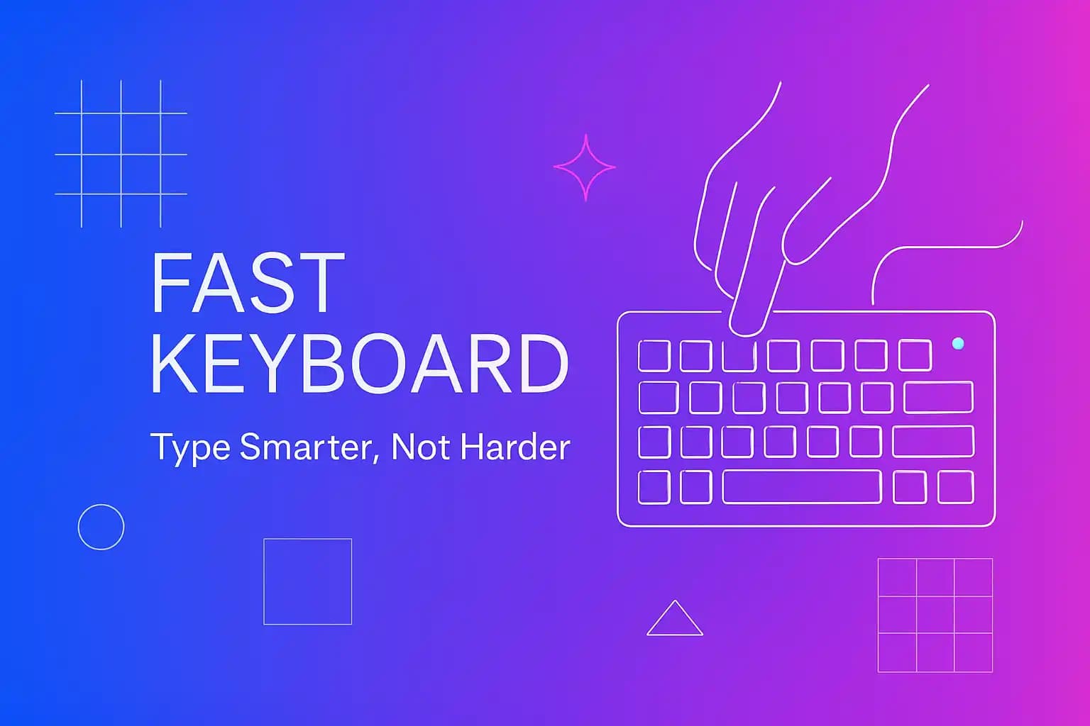 Fast Keyboard AI-Powered Interface