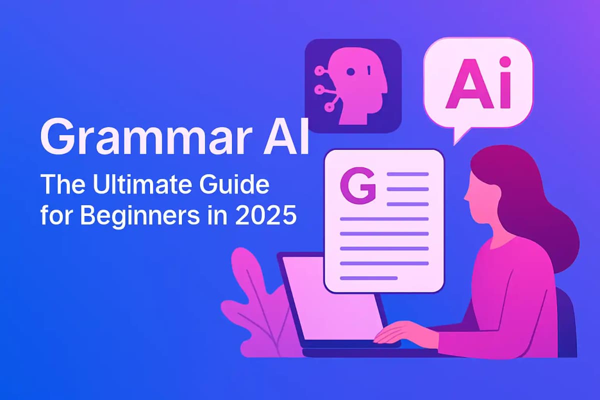 CleverType Blog Post Thumbnail: Grammar AI: The Ultimate Guide for Beginners in 2025 Featured image for article: Grammar AI: The Ultimate Guide for Beginners in 2025