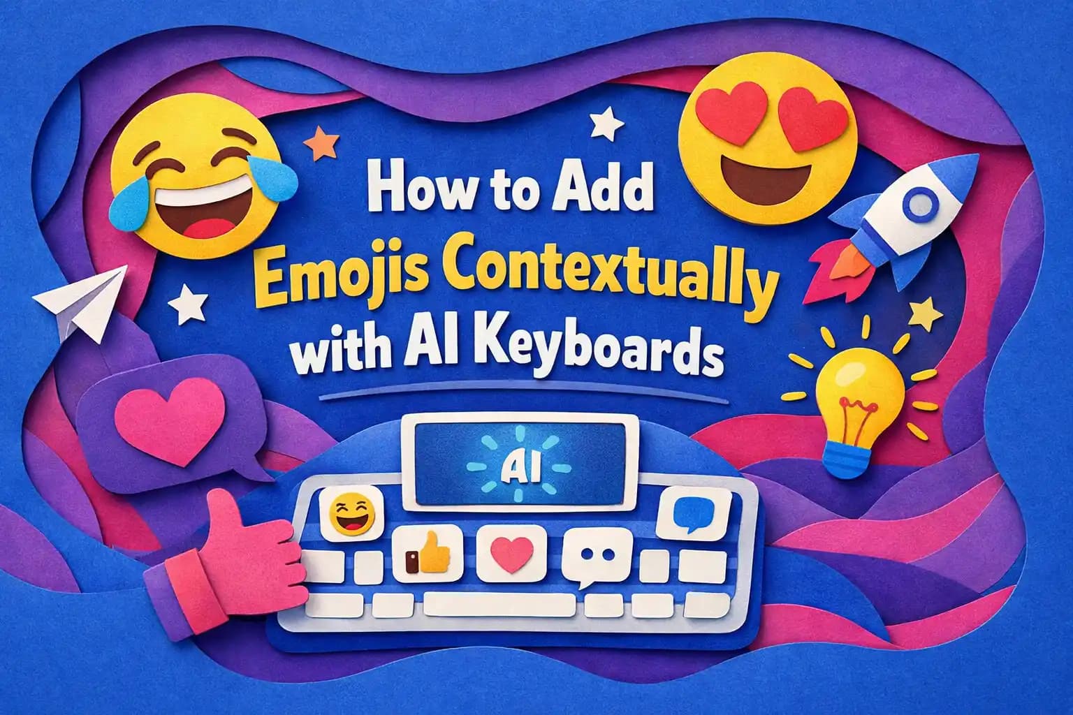 How to Add Emojis Contextually with AI Keyboards