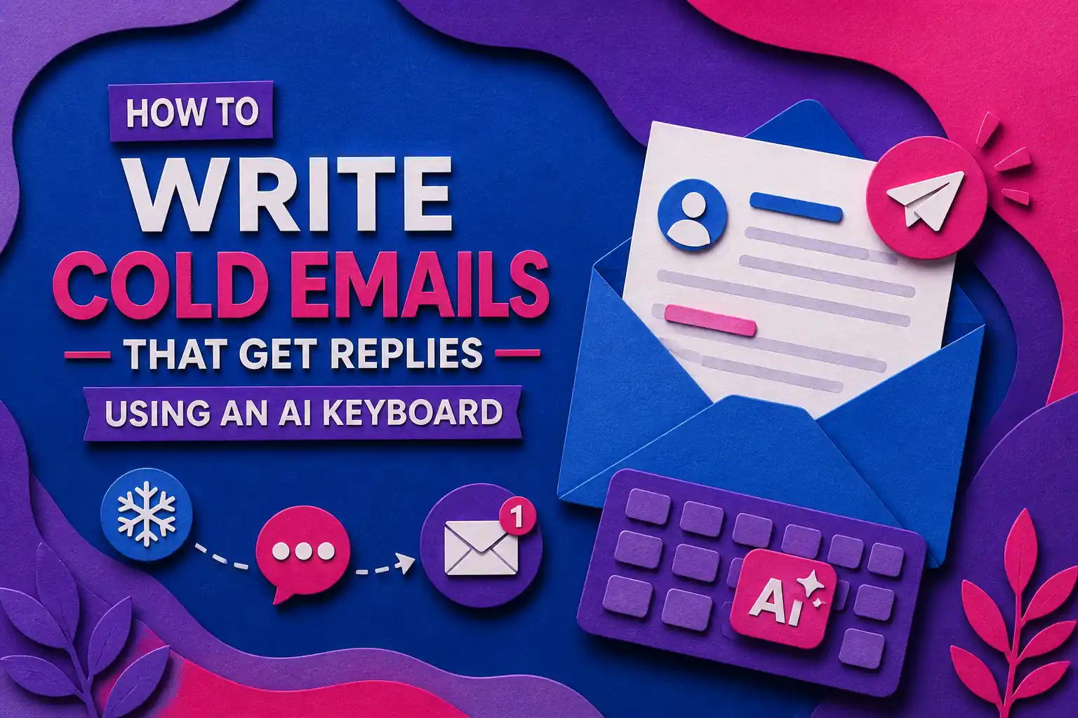 How to Write Cold Emails That Get Replies Using an AI Keyboard