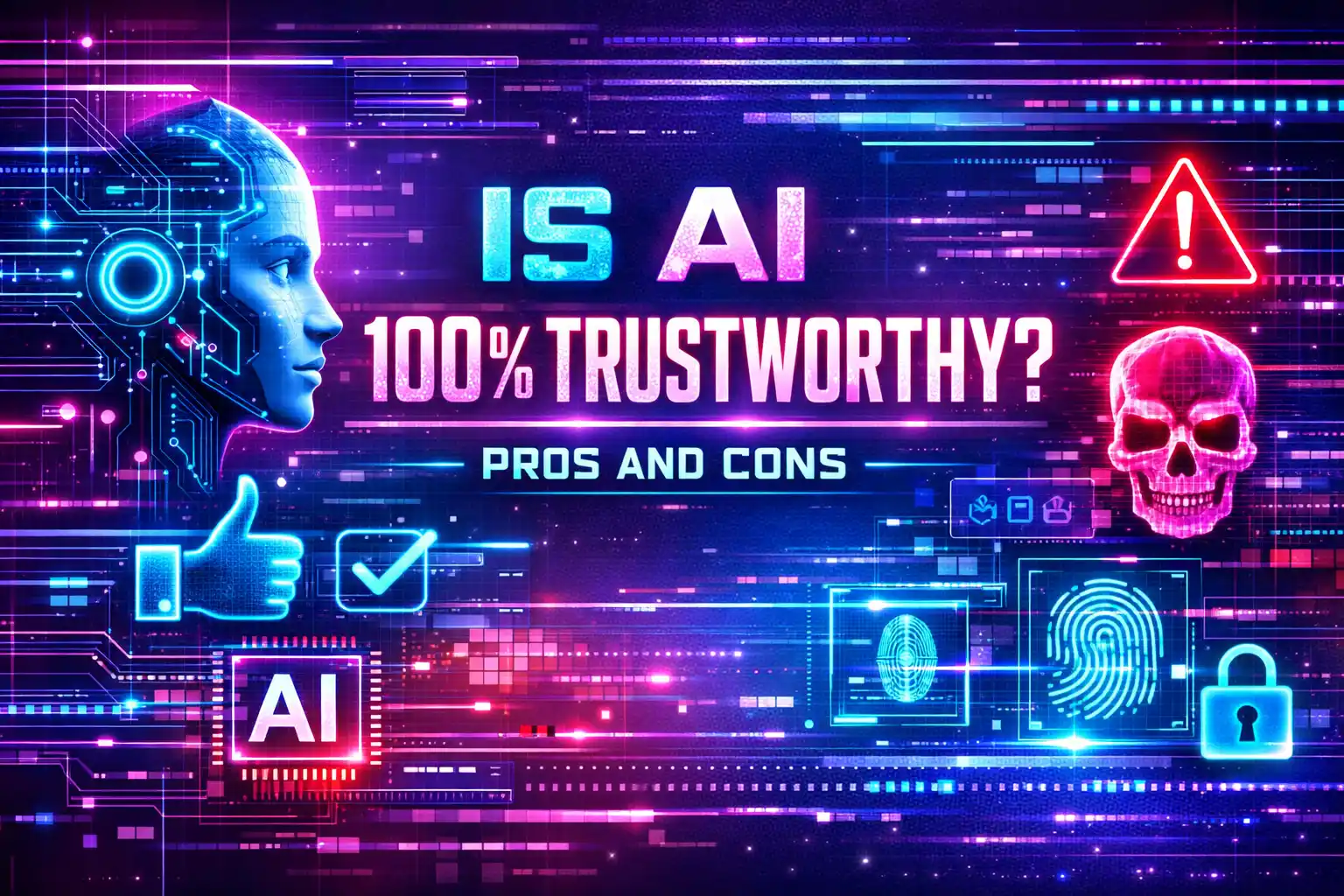 Is AI 100% Trustworthy? Pros and Cons Analysis
