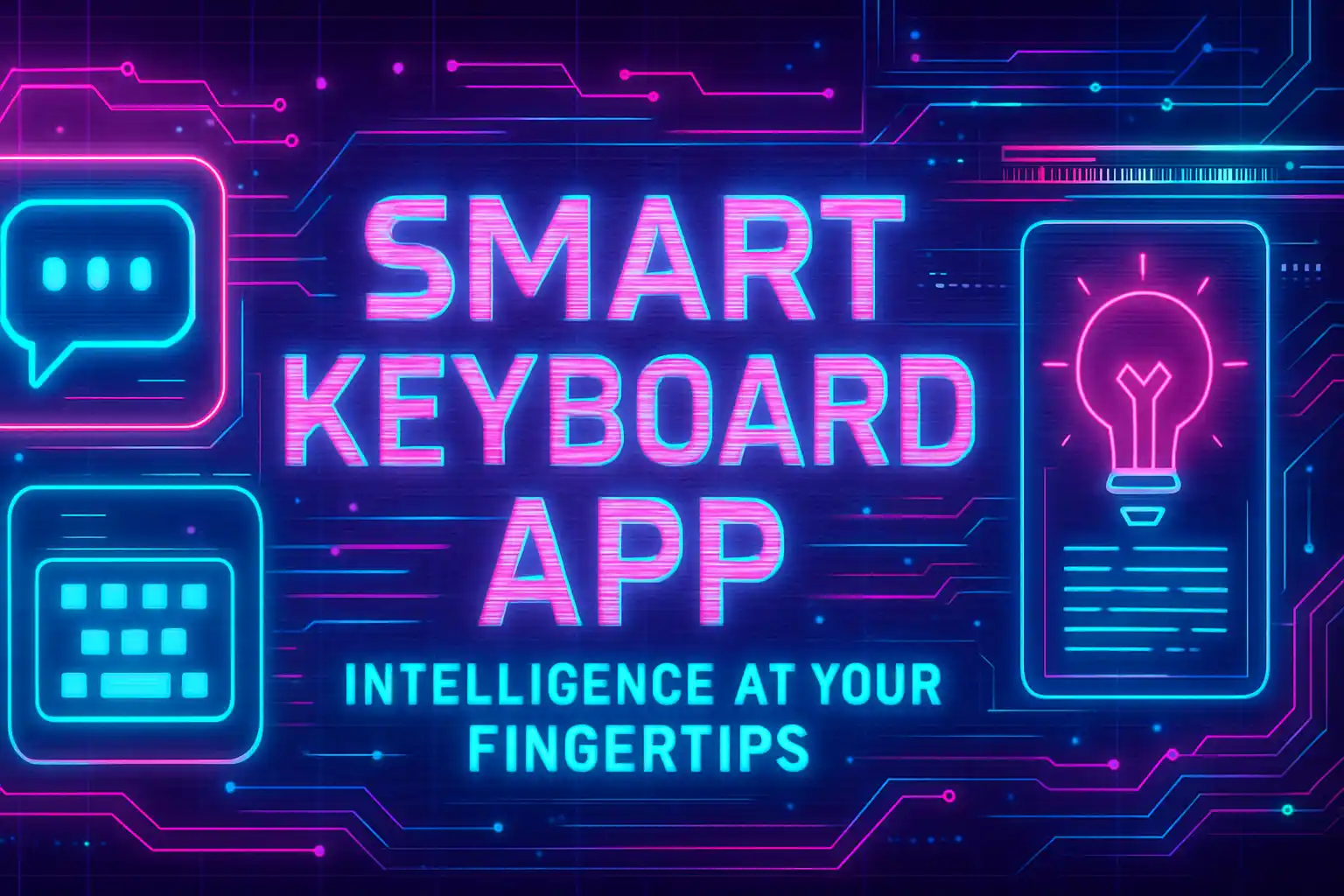 Smart Keyboard App Interface