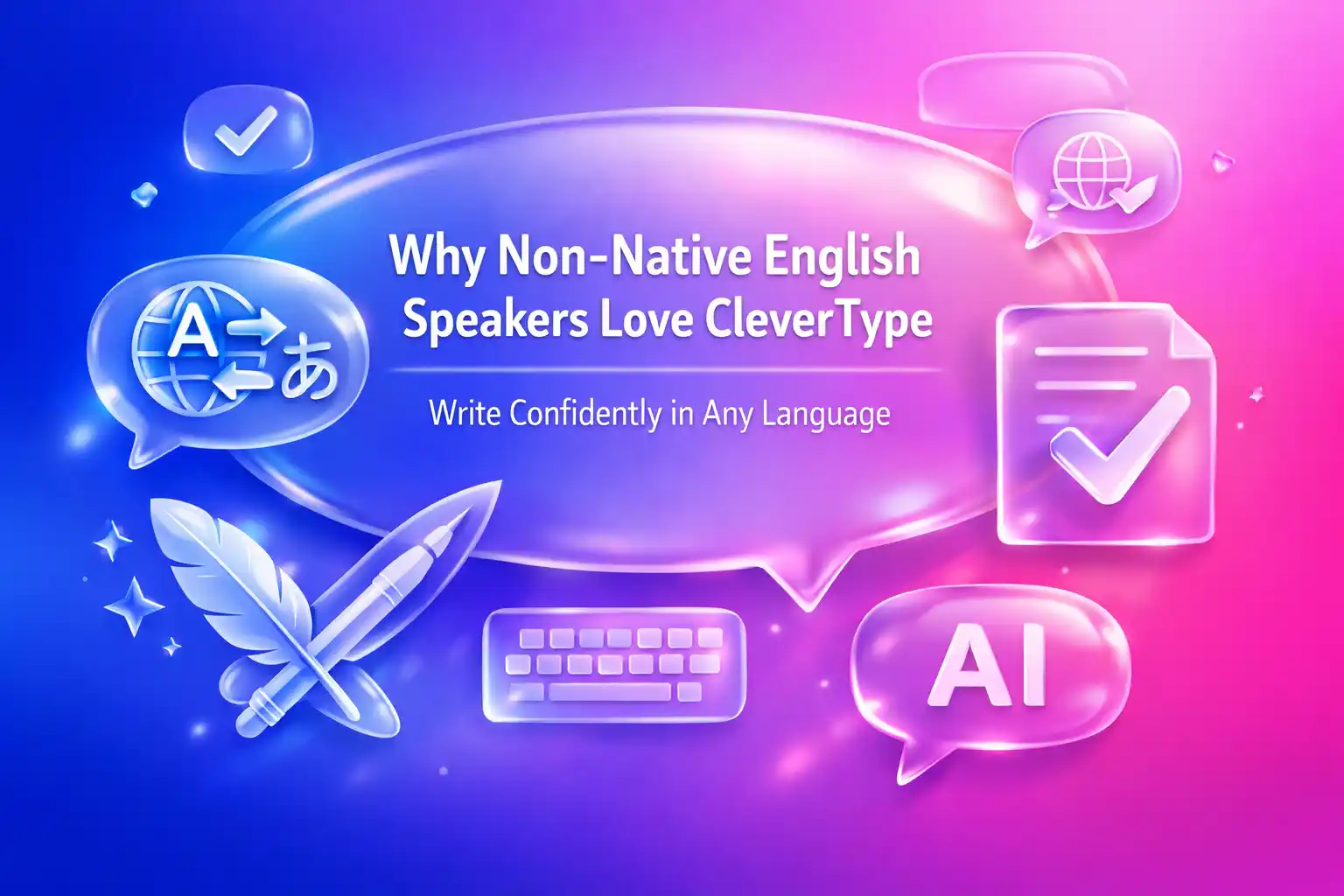 Non Native Language Why Non-Native English Speakers Love CleverType | Write Confidently in ...