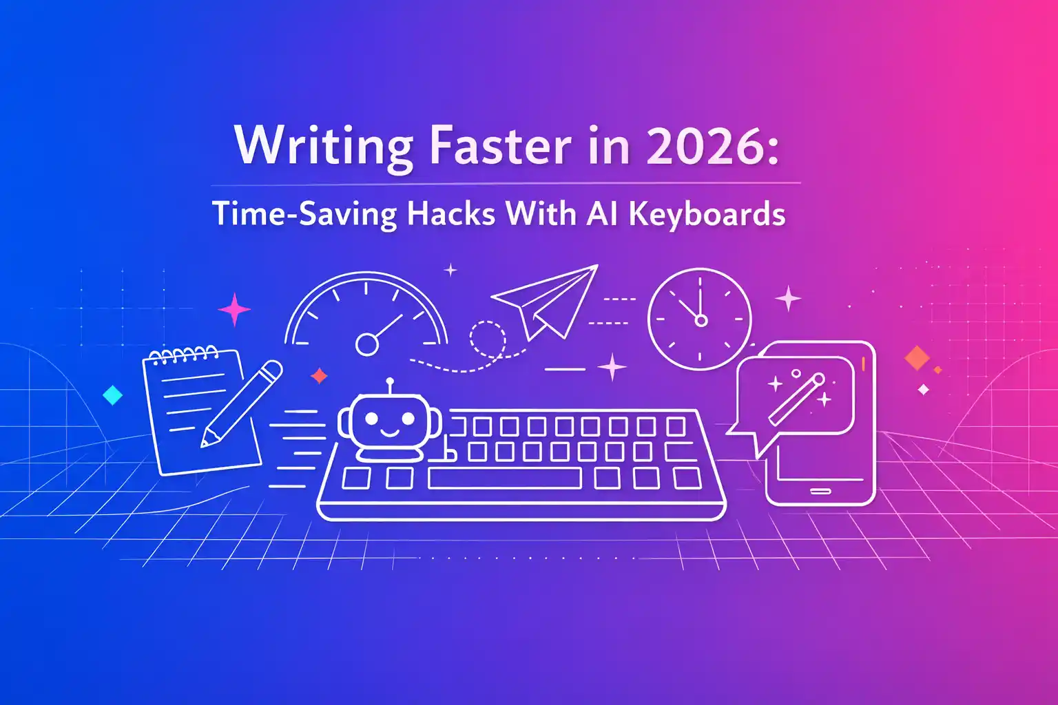 Writing Faster in 2026: Time-Saving Hacks With AI Keyboards